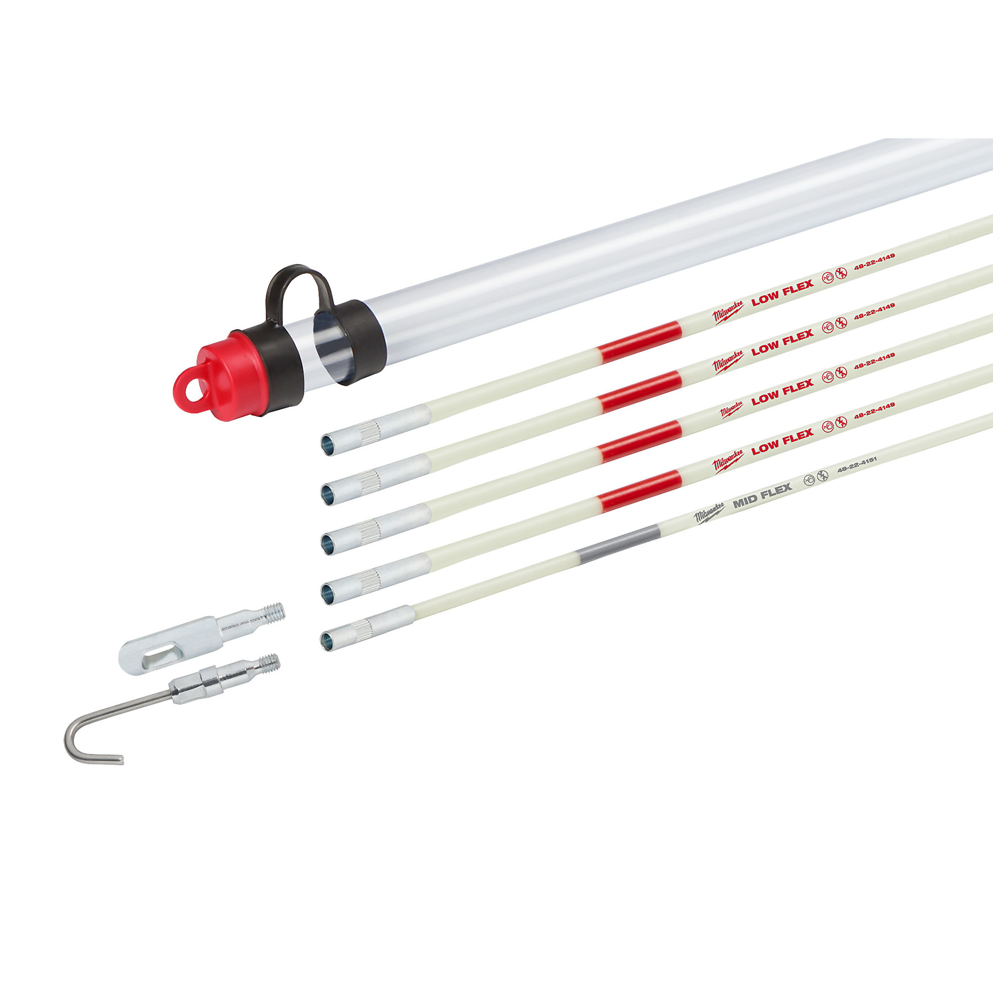 Milwaukee Flex Fish Stick Kit, 25ft.L, Model# 48-22-4160